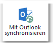 Mit Outlook synchronisieren - Button groß - Aufgaben - Reiter Liste - SharePoint 2013