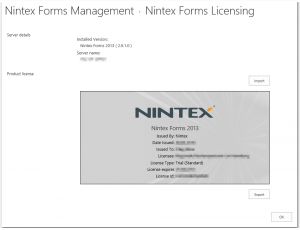 CA - ZA - Nintex Forms Management - Nintex Forms Licensing - Product license - Nintex Forms 2013 Trial - SharePoint 2013