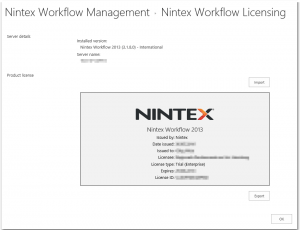 CA - ZA - Nintex Workflow Management - Nintex Worflow Licensing - Product license - Nintex Workflow 2013 Trial - SharePoint 2013