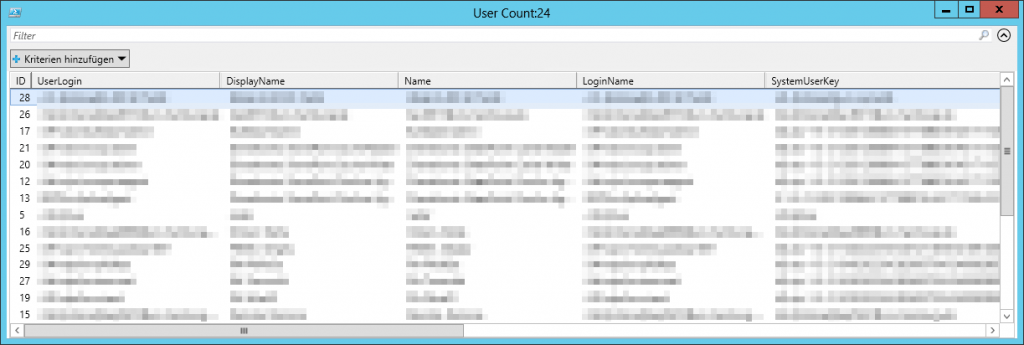 UserInfo - User Information List - Benutzerinformationsliste - Get-SpUser - Out-GridView - PowerShell